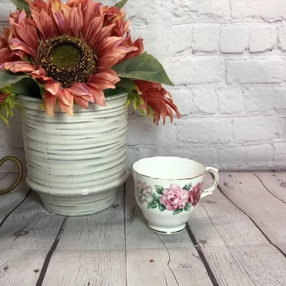 Vintage royal victoria footed cup